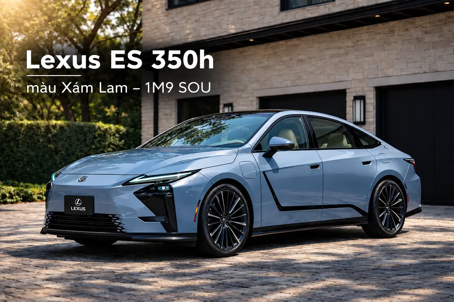 Lexus ES 350h màu Xám Lam - 1M9 SOU