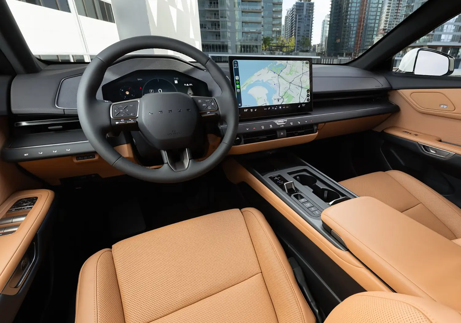 Nội thất Lexus ES350h màu Nâu Hazel (Nâu hạt dẻ)