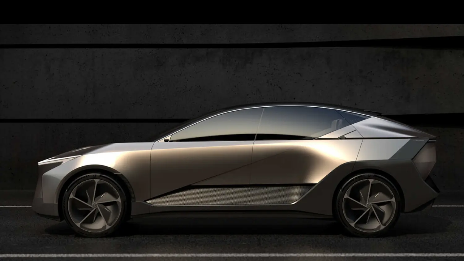 Ngoại thất Lexus ES 350h lấy cảm hứng từ mẫu concept Lexus LF-ZC