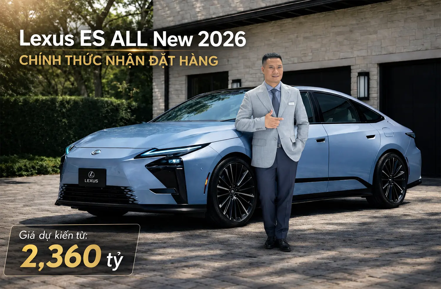 Nhận đặt Lexus ES 2026