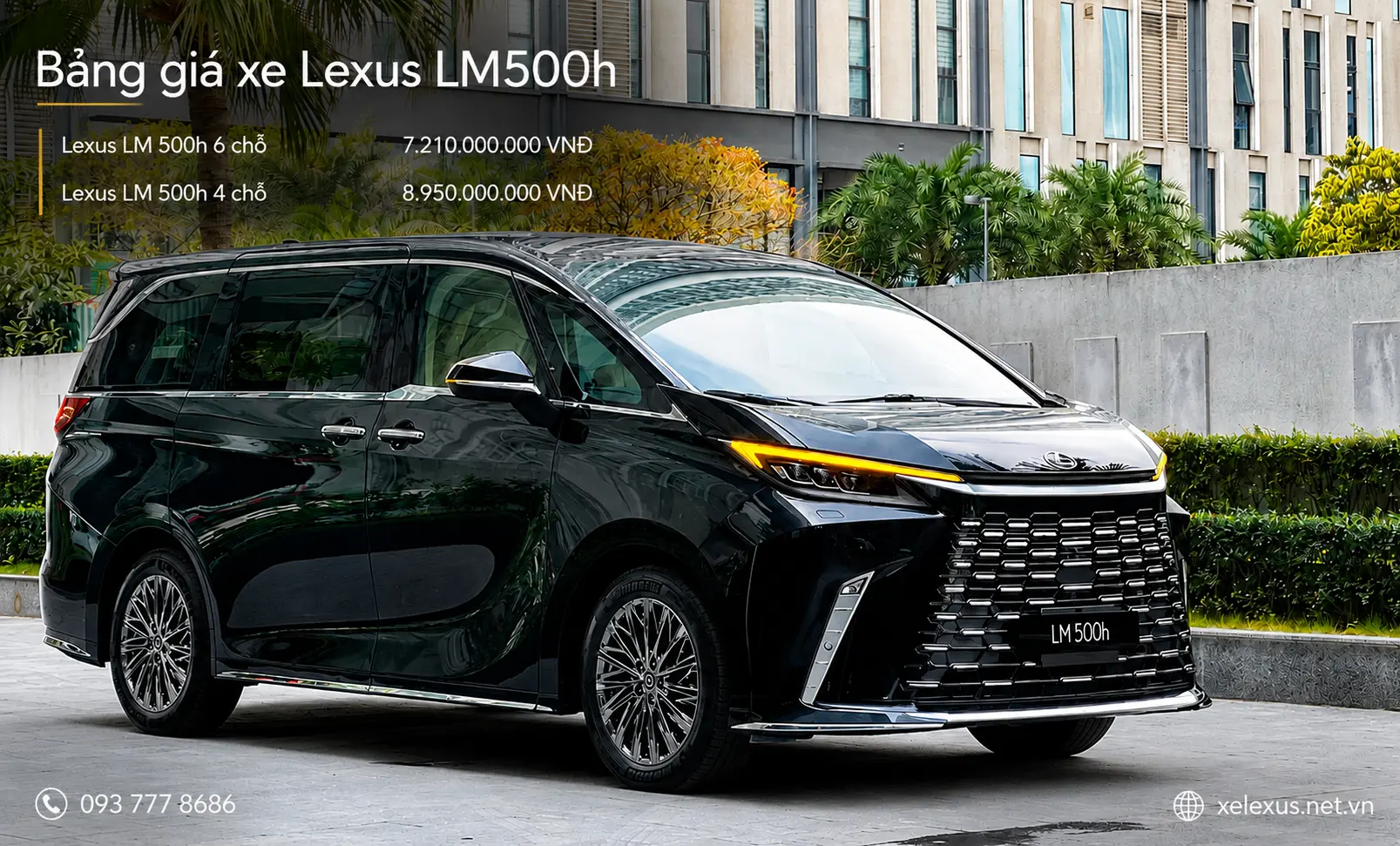 Hình ảnh xe Lexus LM500h - Giá xe LM 500h