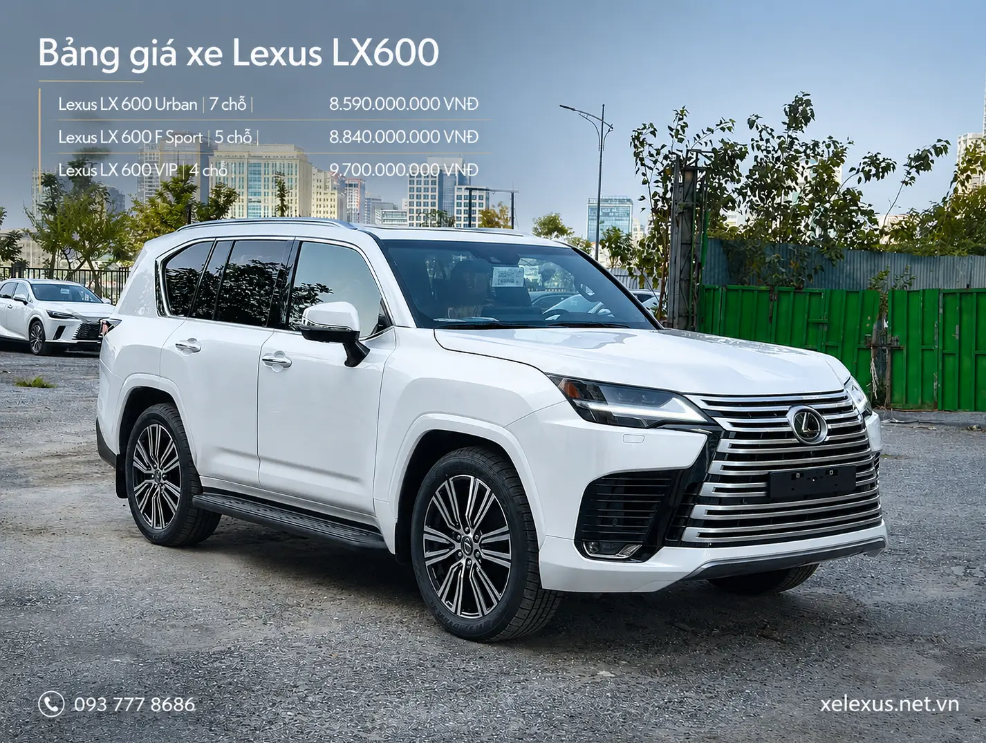 Xe Lexus LX600 Urban - Giá xe Lexus LX600