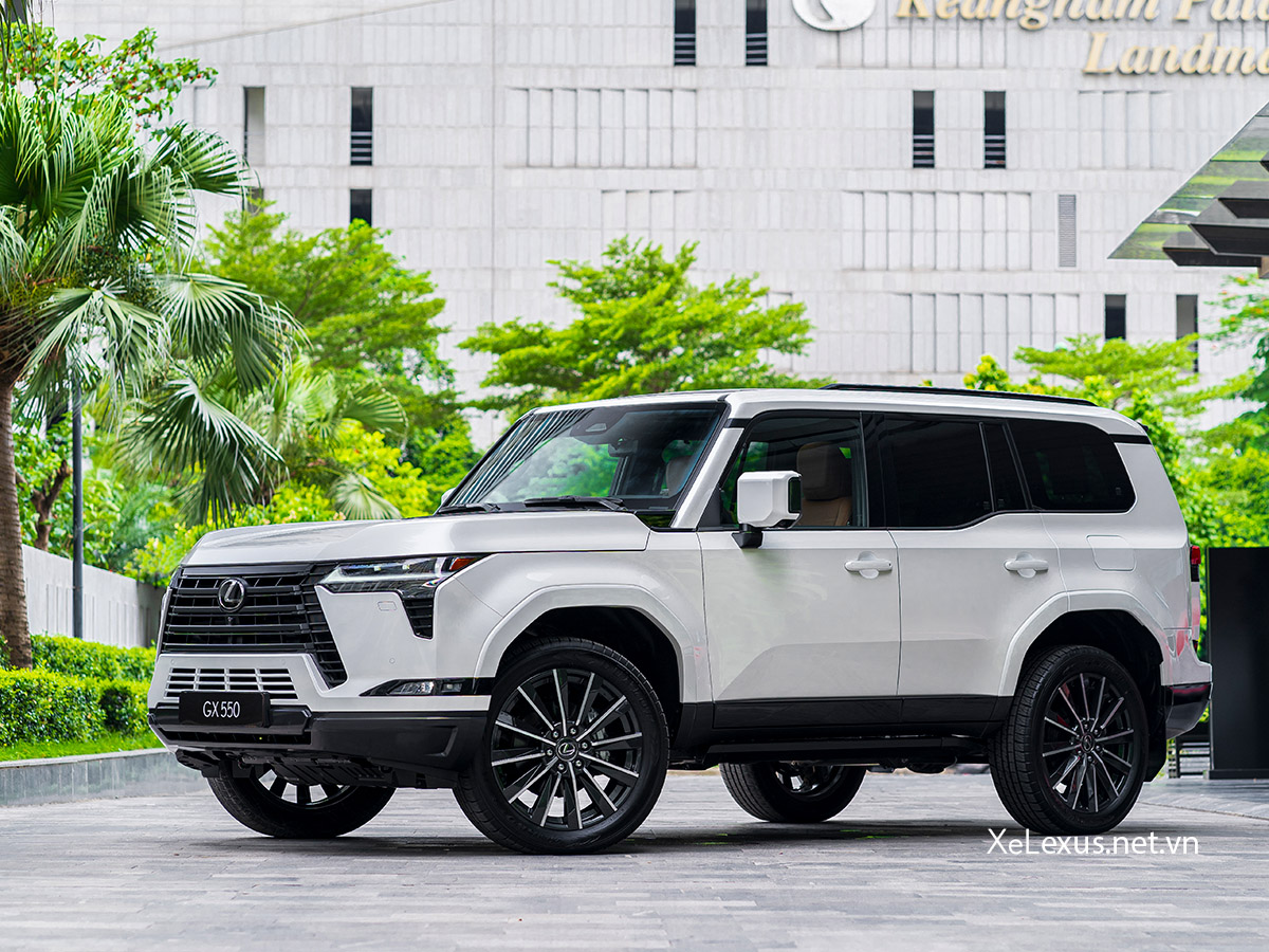 Lexus GX550 màu Trắng