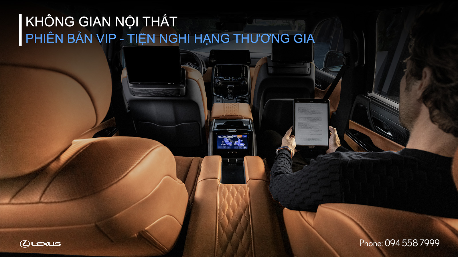 Khoang nội thất trên phiên bản VIP - ảnh 1