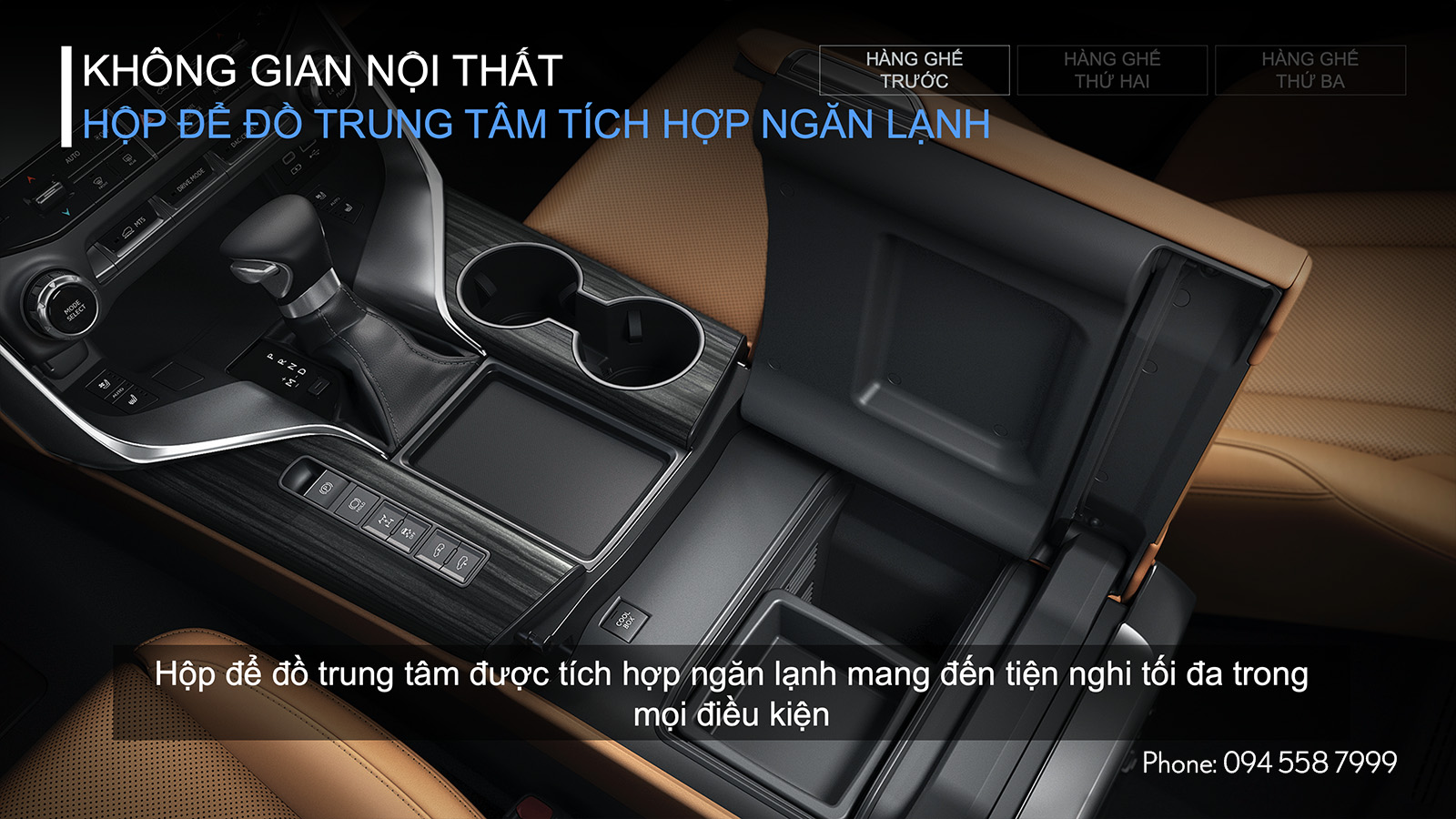 Tiện nghi trên khoang hành khách xe LX 600 - ảnh 2