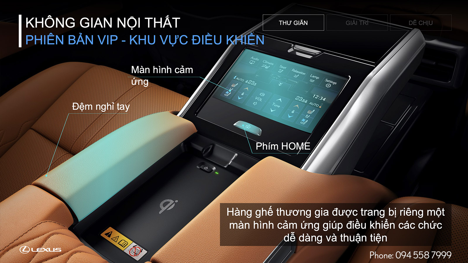 Khoang nội thất trên phiên bản VIP - ảnh 4