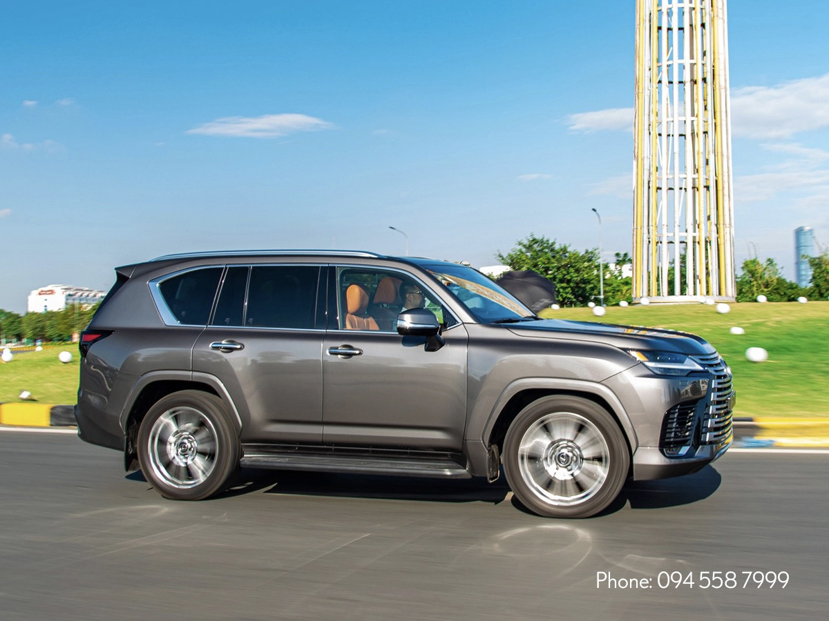 Kích thước xe Lexus LX 600 2024