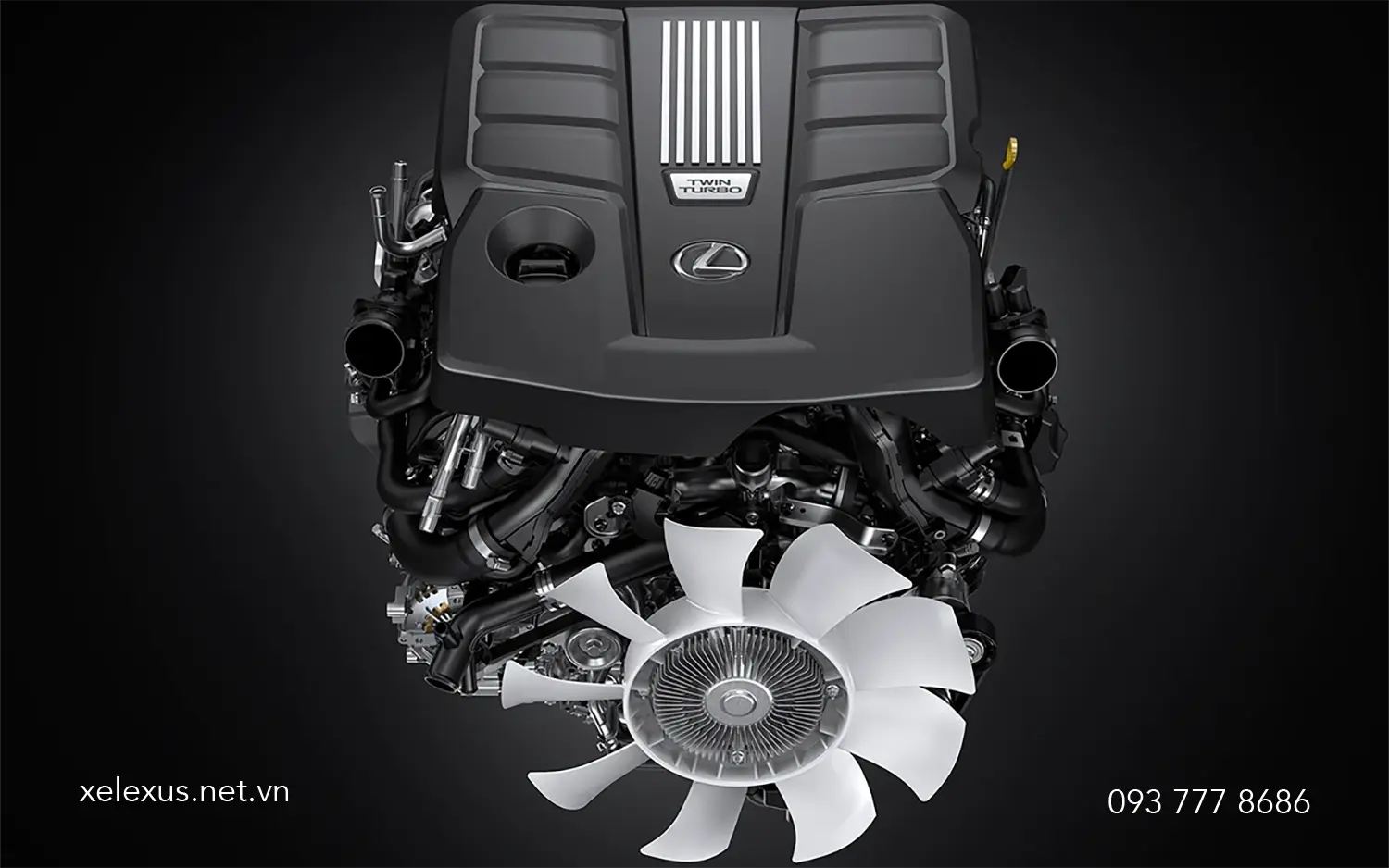Động cơ Lexus LX600 Urban 7 chỗ