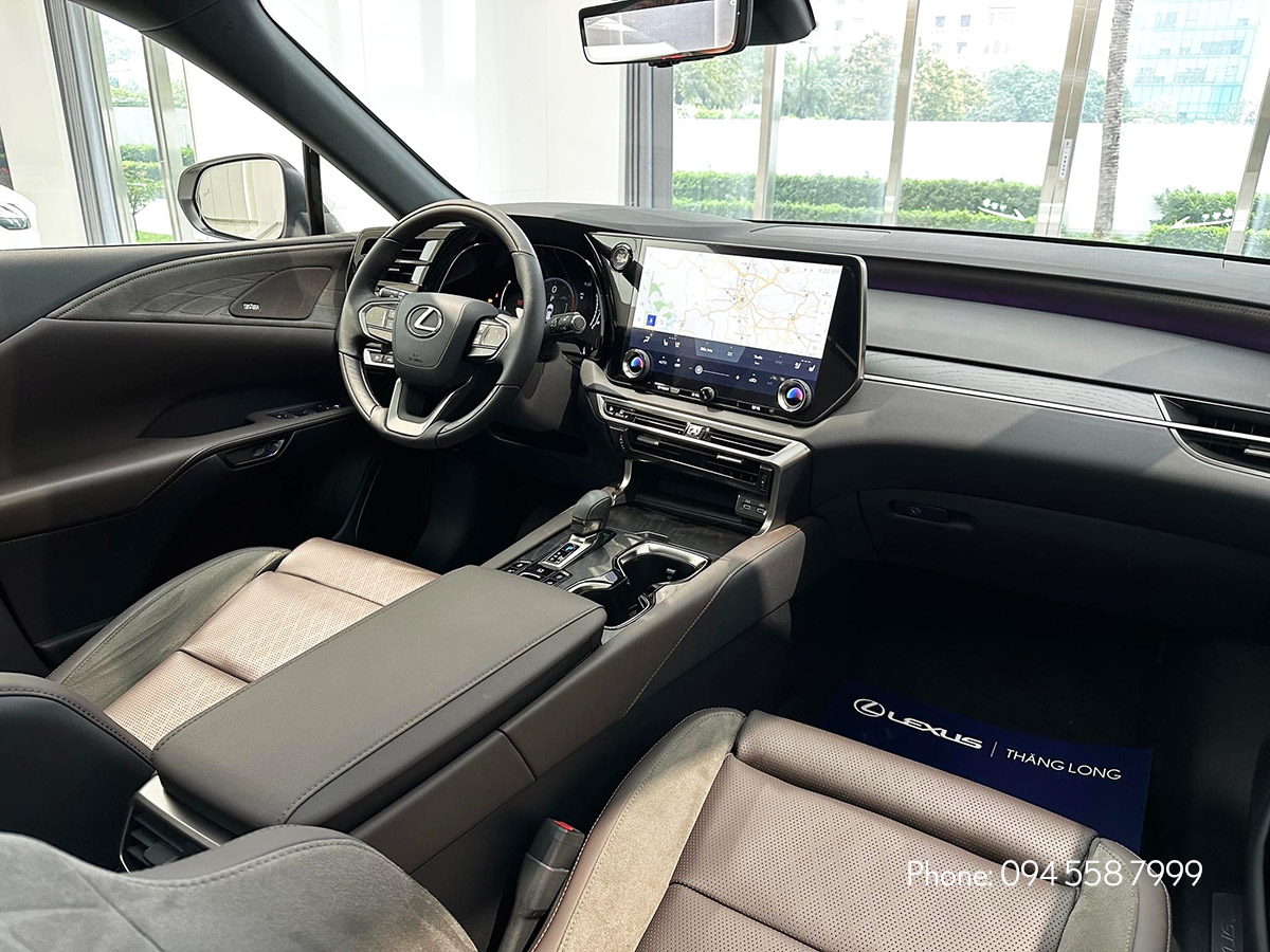 Lexus RX 350 Luxury nội thất màu Nâu Đỏ Dark Sepia - ảnh 4