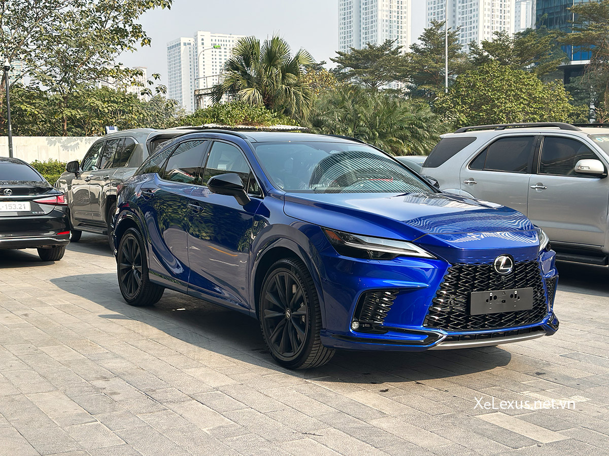 Lexus RX500h F Sport màu Xanh Blue