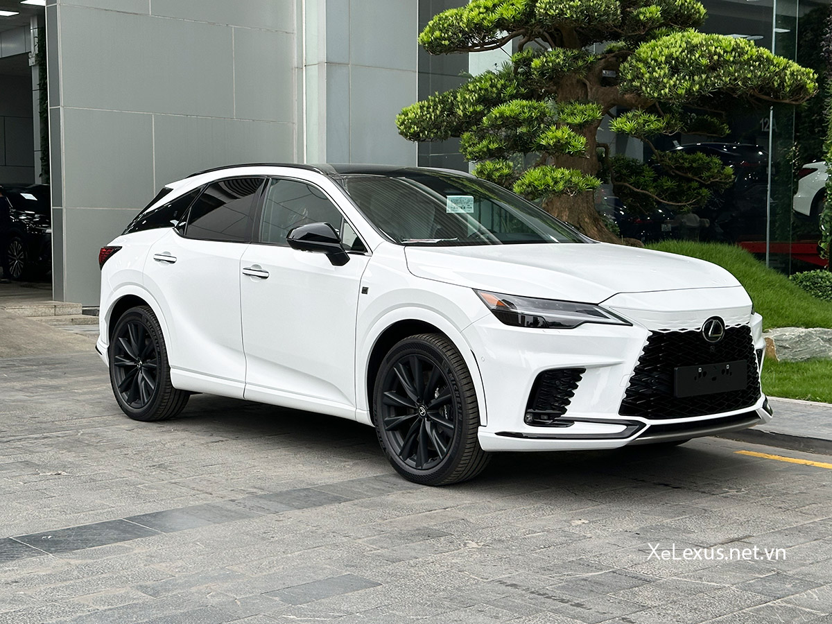 Xe Lexus RX500h F Sport màu Trắng
