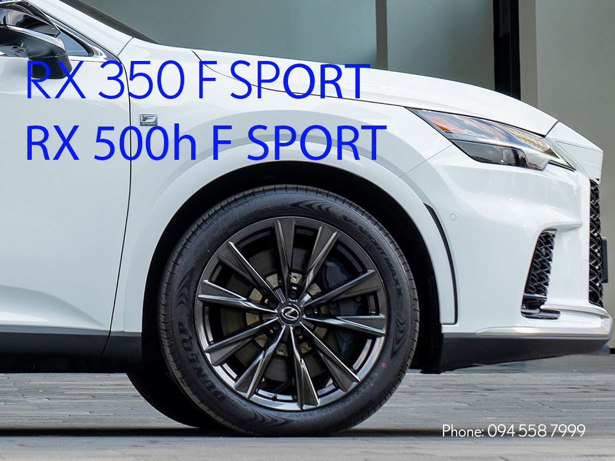 Bánh xe Lexus RX 350 F SPORT và RX 500h F SPORT Performance