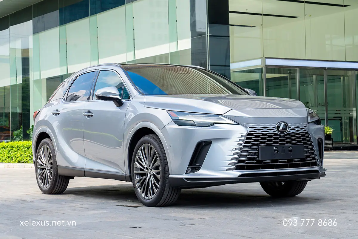Lexus RX350h Luxury màu Bạc