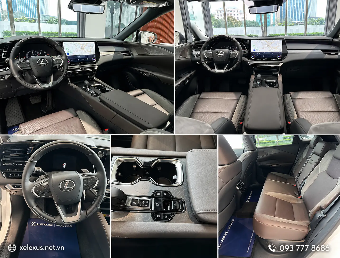 Nội thất xe Lexus RX350h Luxury