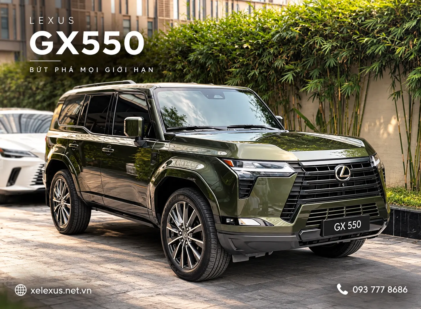 Lexus GX 550 – SUV 7 chỗ dành cho người thích tự lái và khám phá
