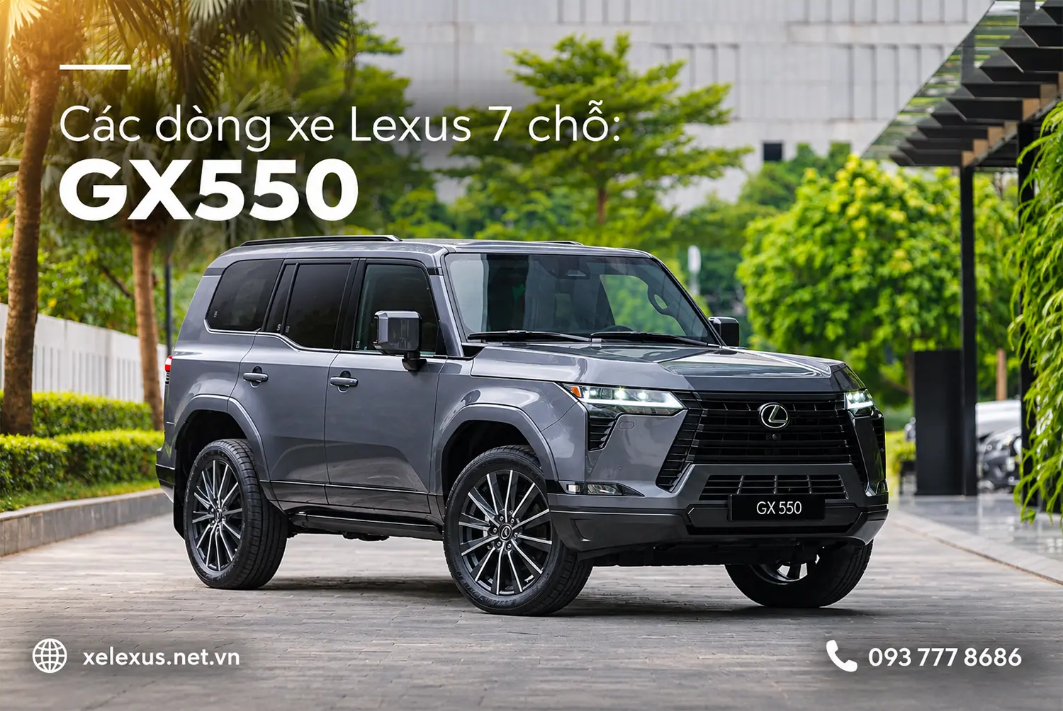 Lexus 7 chỗ - GX550